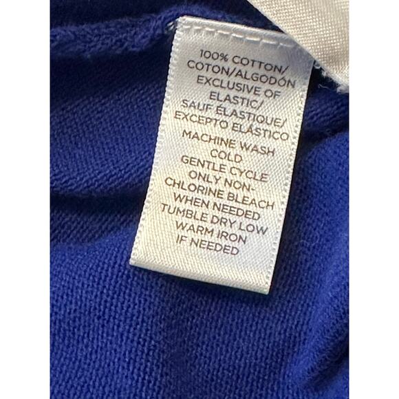 Loft blue short sleeves button cardigan size XS - Picture 4 of 10